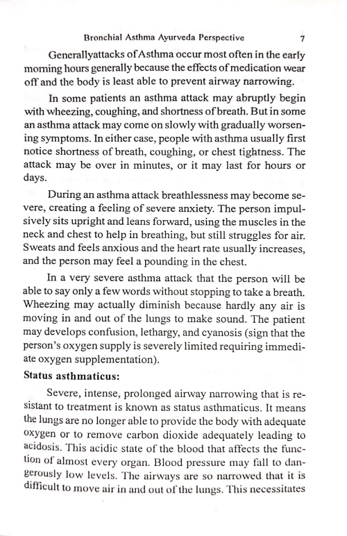 Bronchial & Cardiac Asthama